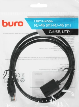Патч-корд Buro BU-C5EXTND-1M-B