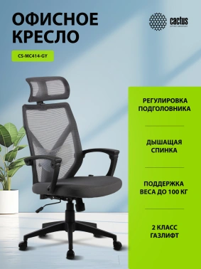 Кресло Cactus  CS-MC414-GY