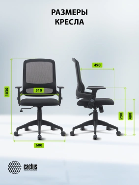 Кресло Cactus  CS-MC313-BK