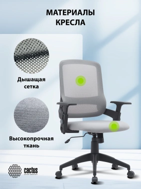 Кресло Cactus  CS-MC313-BKGY