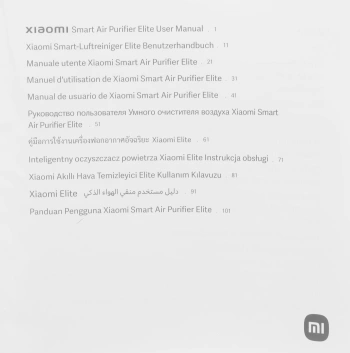 Воздухоочиститель Xiaomi Smart Air Purifier Elite EU