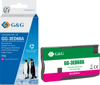 Картриджи G&G для струйных широкоформатных принтеров и МФУ HP DesignJet