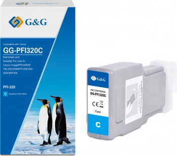 Картридж струйный G&G GG-PFI320C