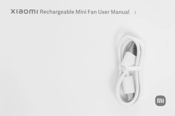 Вентилятор настольный Xiaomi Rechargeable Mini Fan