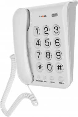 Телефон проводной Texet TX-262