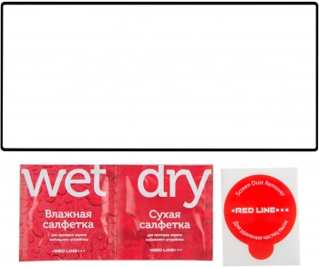 Защитное стекло для экрана Redline для Samsung Galaxy S24 Ultra 2.5D 1шт. (УТ000038260)