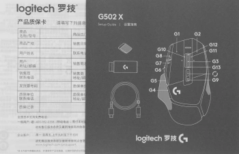 Мышь Logitech G502 X Lightspeed