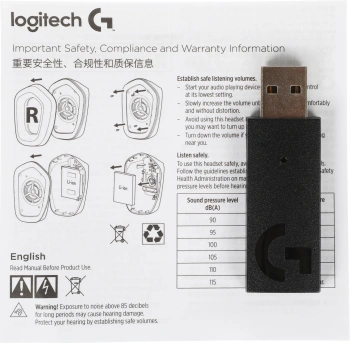 Наушники с микрофоном Logitech G733 Lightspeed
