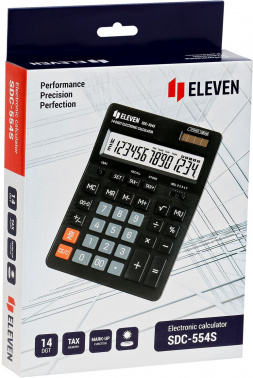 Калькулятор настольный Eleven SDC-554S