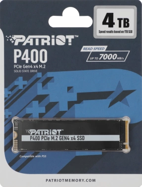Накопитель SSD Patriot PCIe 4.0 x4 4TB P400P4TBM28H