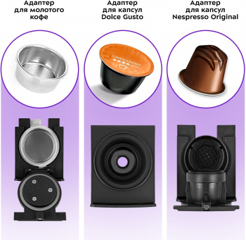 Кофемашина Kitfort КТ-7230