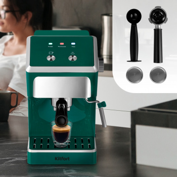 Кофеварка рожковая Kitfort КТ-7283