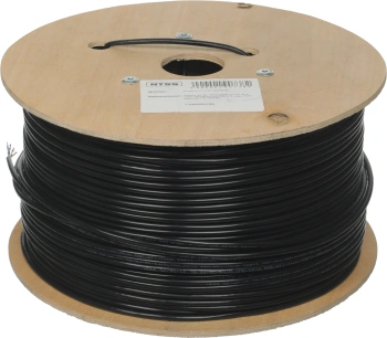 Кабель информационный NTSS NTSS-OUT-UTP4-5Е-PE-BL кат.5E UTP 4 пары 24AWG PE внешний 305м черный