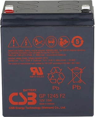 Батарея для ИБП CSB GP1245 (12V16W)