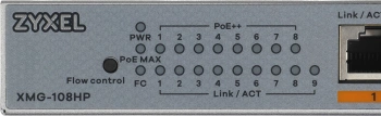 Коммутатор Zyxel  XMG-108HP-EU0101F