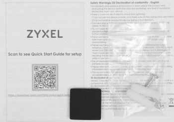 Коммутатор Zyxel  XMG-108HP-EU0101F