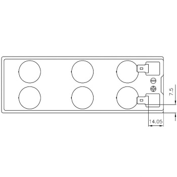 Батарея для ИБП CSB UPS122406 F2