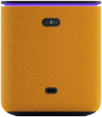 Умная колонка Yandex Станция Миди Алиса оранжевый 24W 1.0 BT/Wi-Fi 10м (YNDX-00054ORG)