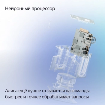 Умная колонка Yandex Станция Миди Алиса малиновый 24W 1.0 BT/Wi-Fi 10м (YNDX-00054PNK)