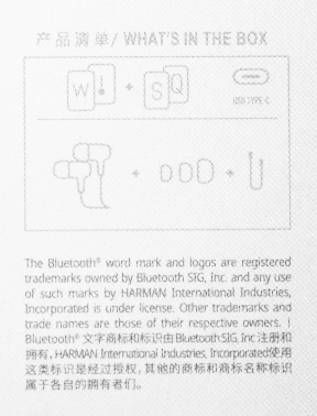 Гарнитура внутриканальные JBL C 135BT