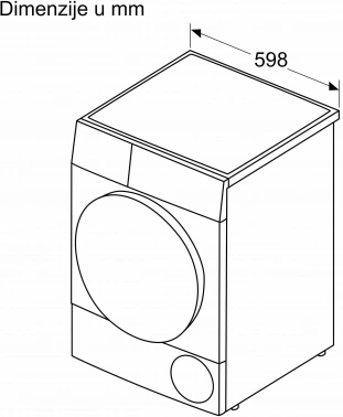 Сушильная машина Bosch WTH83002BY