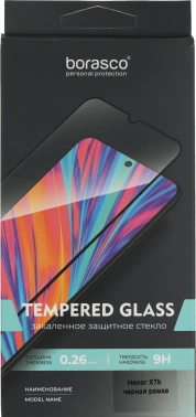 Защитное стекло для экрана BoraSCO прозрачный для Honor X7b 2.5D антиблик. 1шт. (72966)