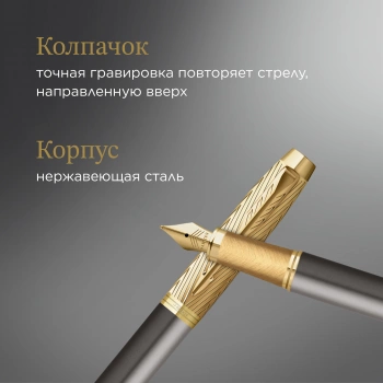 Ручка перьев. Parker IM Premium Pioneers F329