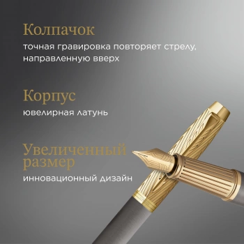 Ручка перьев. Parker Ingenuity Pioneers F571