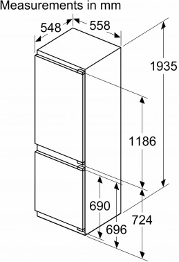 Холодильник Bosch KIN96VFD0