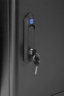 Шкаф коммутационный ЦМО (ШРН-М-12.650.1-9005) настенный 12U 600x650мм пер.дв.металл 120кг черный 581мм 24.48кг 180град. 610мм IP20 металл