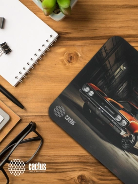Коврик для мыши Cactus Orange Car
