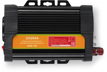 Автоинвертор Digma AI400-12W