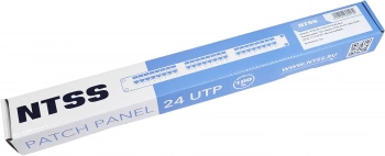 Патч-панель NTSS NTSS-PP-1U-24-UTP-RJ45-5E-D 19