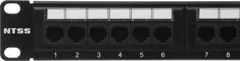 Патч-панель NTSS NTSS-PP-1U-24-UTP-RJ45-5E-D 19