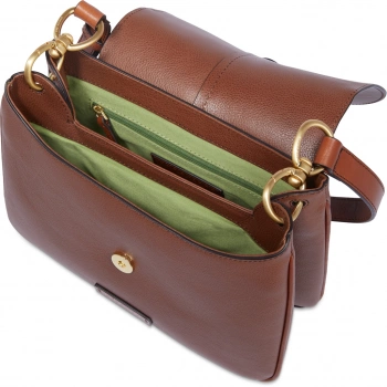 Сумка женская The Bridge Elisabetta 042714BX/14 коричневая натур.кожа