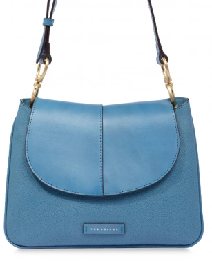 Сумка женская The Bridge Elisabetta 042714BX/BU голубая натур.кожа