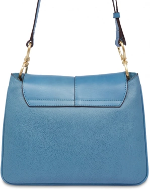 Сумка женская The Bridge Elisabetta 042714BX/BU голубая натур.кожа