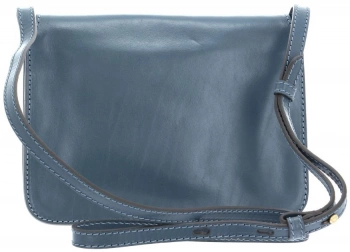 Сумка женская The Bridge Lucrezia 04192001/BU голубая натур.кожа