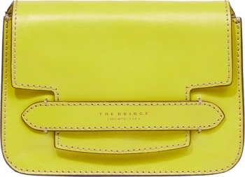 Сумка женская The Bridge Lucrezia 04192001/WB желтая натур.кожа