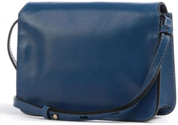 Сумка женская The Bridge Lucrezia 04193001/EJ синяя натур.кожа