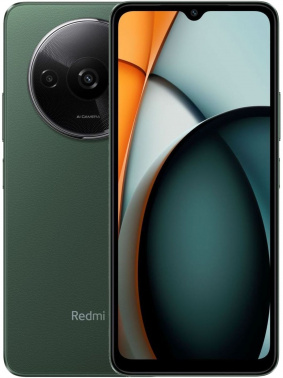 Смартфон Xiaomi Redmi A3 128Gb 4Gb зеленый моноблок 3G 4G 2Sim 6.78