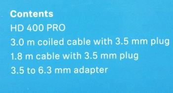 Наушники мониторные Sennheiser HD 400 PRO