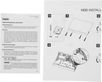 Видеорегистратор Dahua  DHI-NVR4208-8P-4KS3