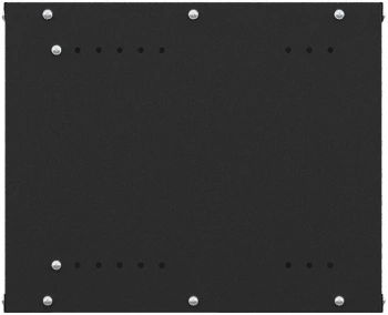 Шкаф коммутационный NTSS Lime (NTSS-WL6U5535GS-BL) настенный 6U 550x350мм пер.дв.стекл несъемн.бок.пан. 30кг черный 270мм 8.4кг 110град. 370мм IP20 сталь