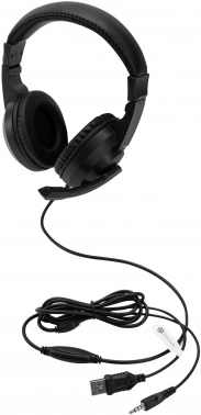 Наушники с микрофоном Оклик HS-L315G