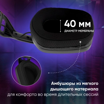 Наушники с микрофоном Оклик HS-L750G