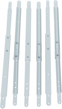 Стойка двухрамная NTSS NTSS-2POR42U/600-1000 42U 550ммx1000мм 600кг серый