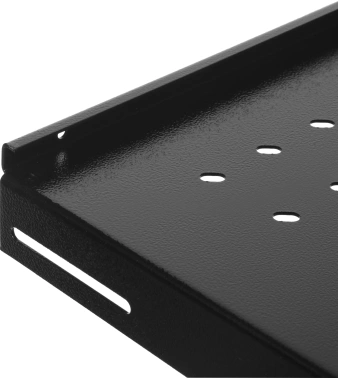 Полка стационарная NTSS NTSS-FS-600-BL 1U нагр.:60кг. 19