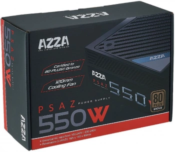 Блок питания Azza ATX 550W PSAZ-550W
