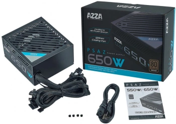 Блок питания Azza ATX 650W PSAZ-650B
